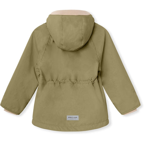 MINI A TURE VITORIO Vår Anorak m/Fleece Fôr Aloe Green 2