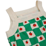 Bobo Choses Baby Tomato All Over Body Sleeveless Offwhite