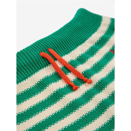 Bobo Choses Baby Stripes Knitted Culotte Green