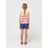 Bobo Choses Ribbon Bow All Over Woven Tank Topp Pink 6