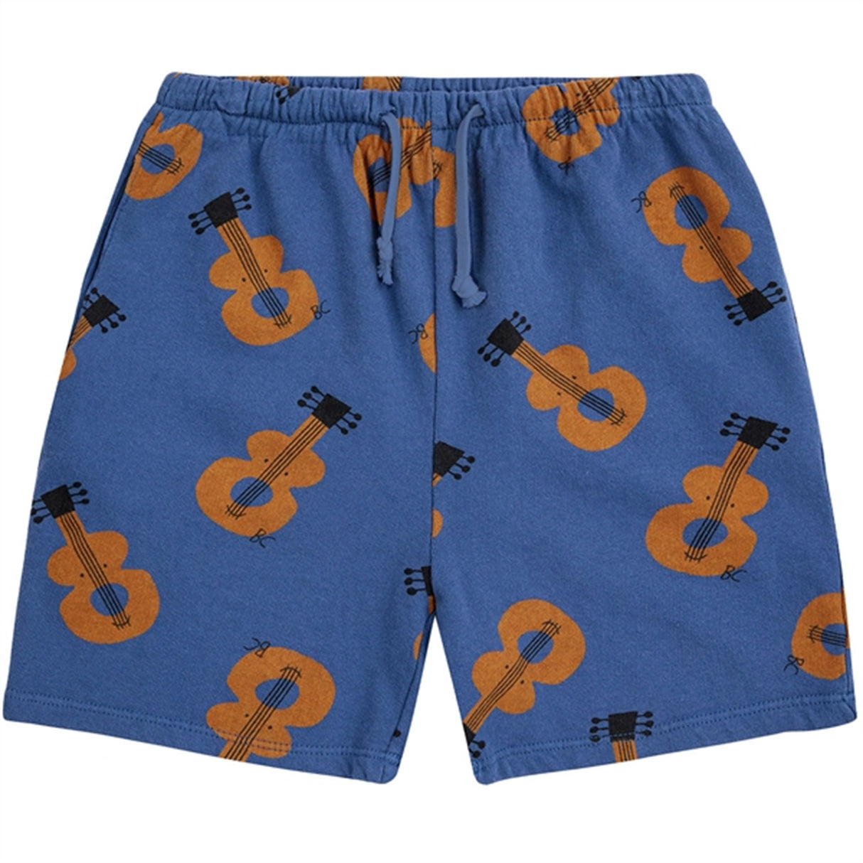 Bobo Choses Acoustic Guitar All Over Bermudashorts Navy Blue