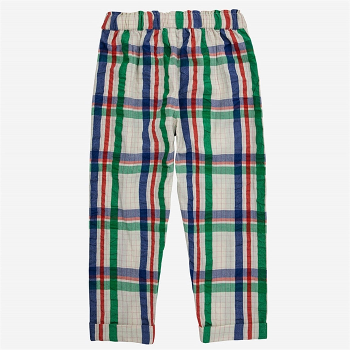 Bobo Choses Madras Checks Woven Bukser Baggy Multicolor 9