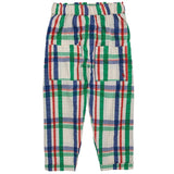 Bobo Choses Madras Checks Woven Bukser Baggy Multicolor