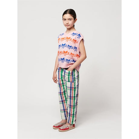 Bobo Choses Madras Checks Woven Bukser Baggy Multicolor 2