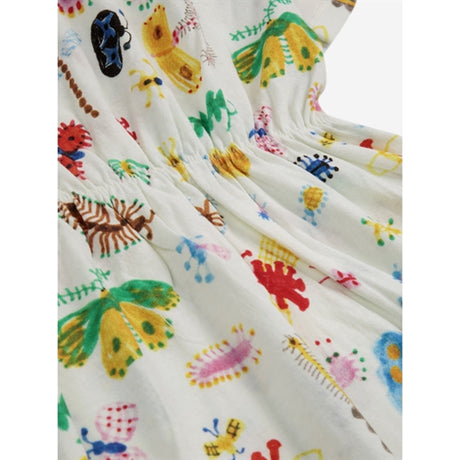 Bobo Choses Funny Insects All Over Kjole Short Offwhite 2