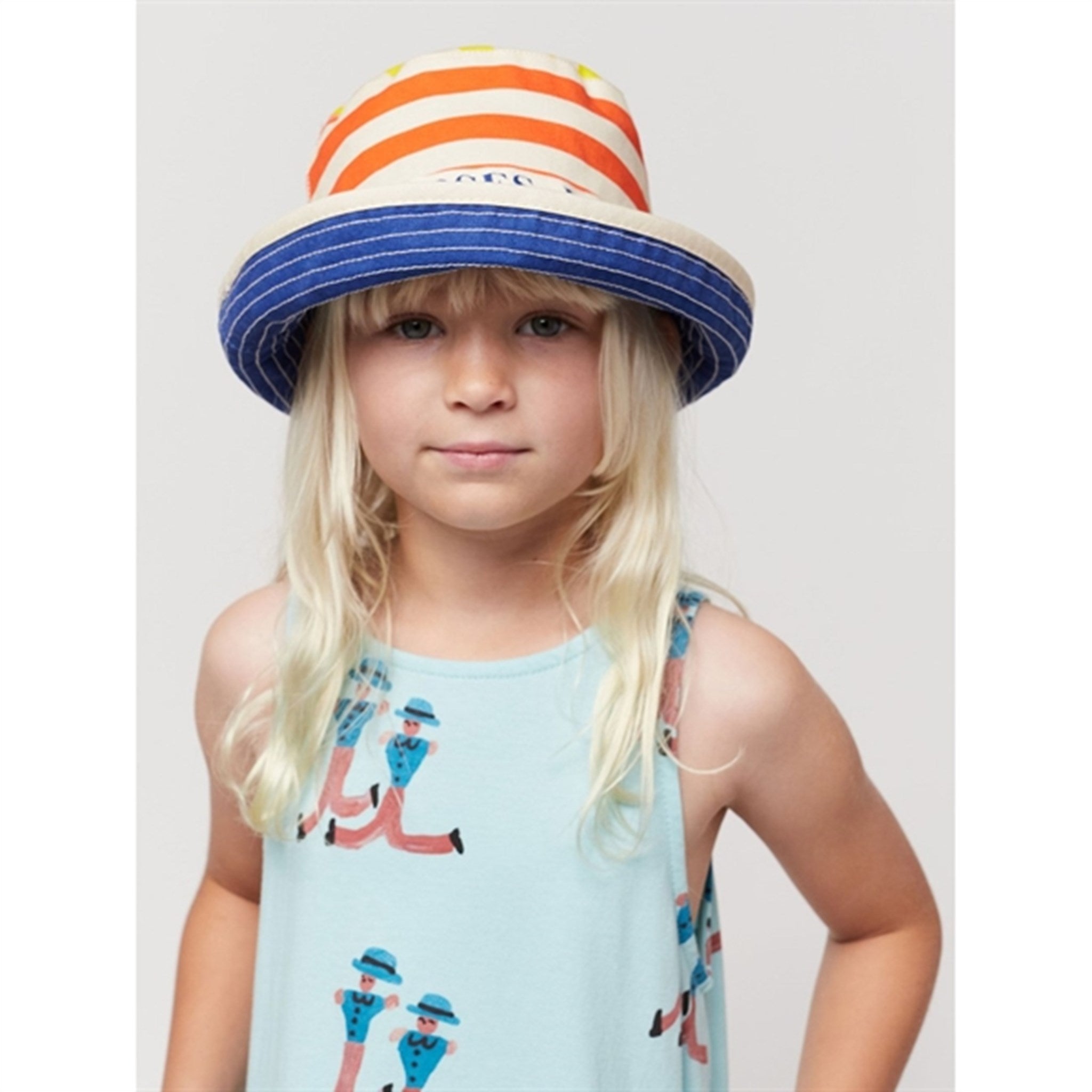 Bobo Choses Multicolor Stripes Vendbar Hat Multicolor 4