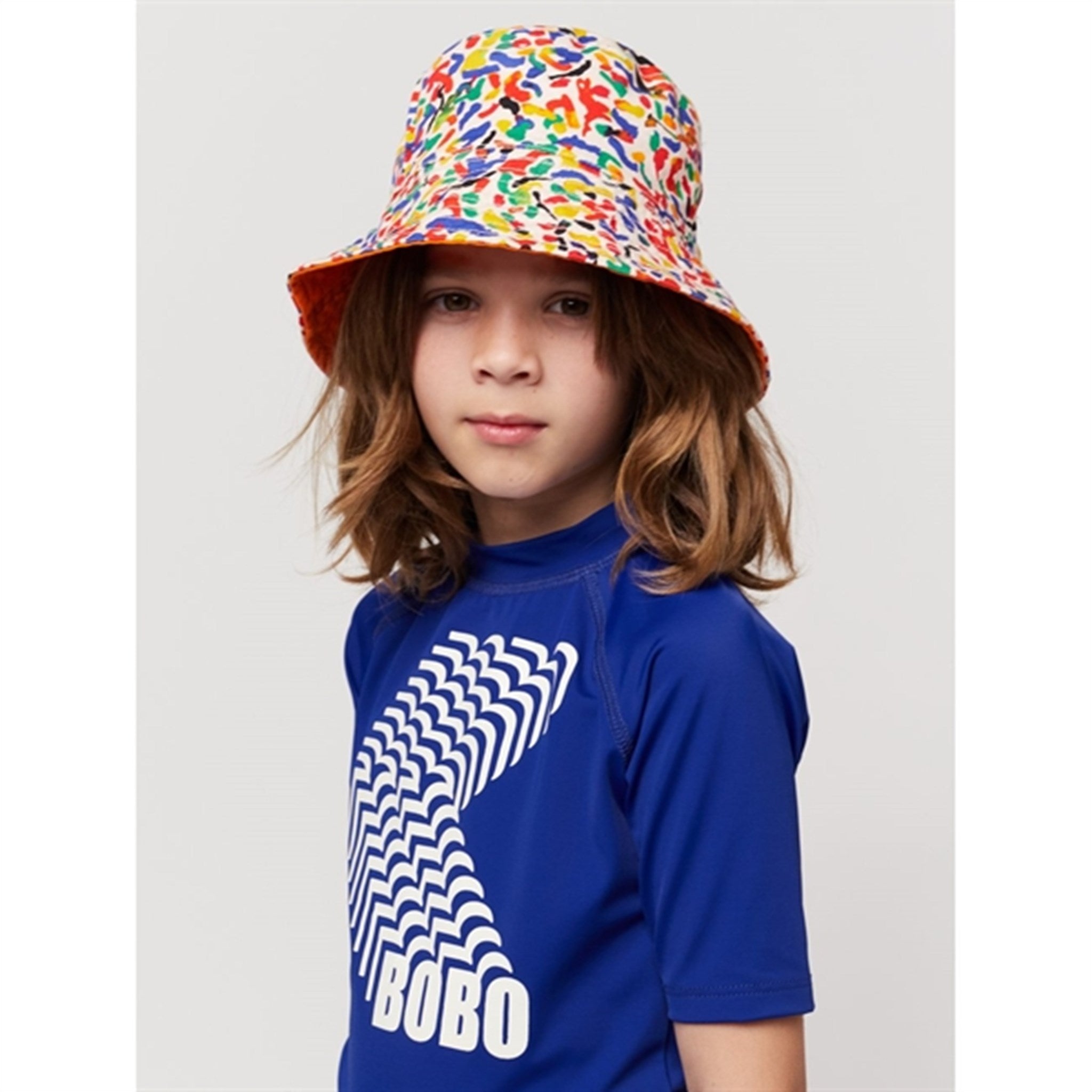 Bobo Choses Confetti All Over Vendbar Hat Multicolor 4