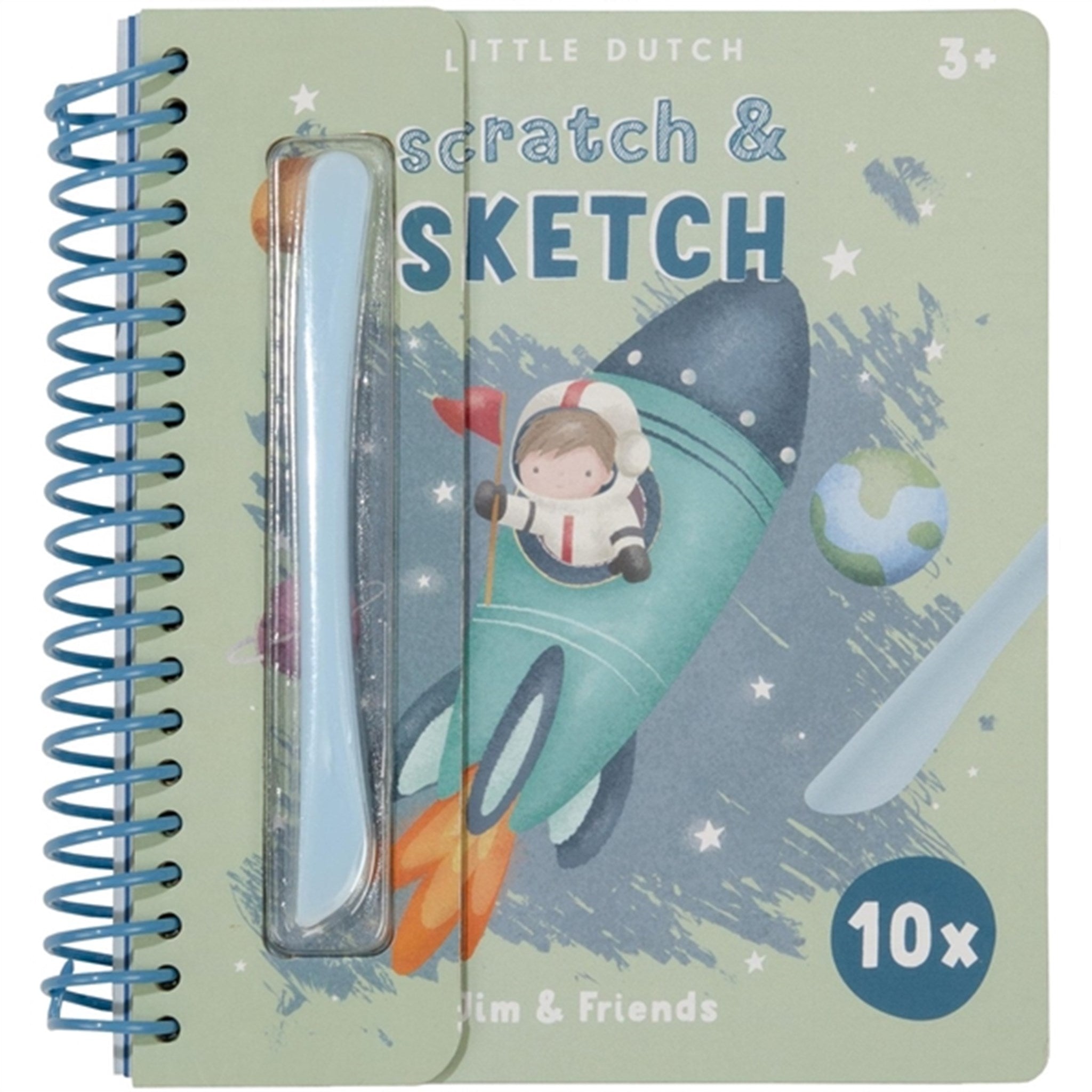 Little Dutch Jim & Friends Scratch & Sketchbook