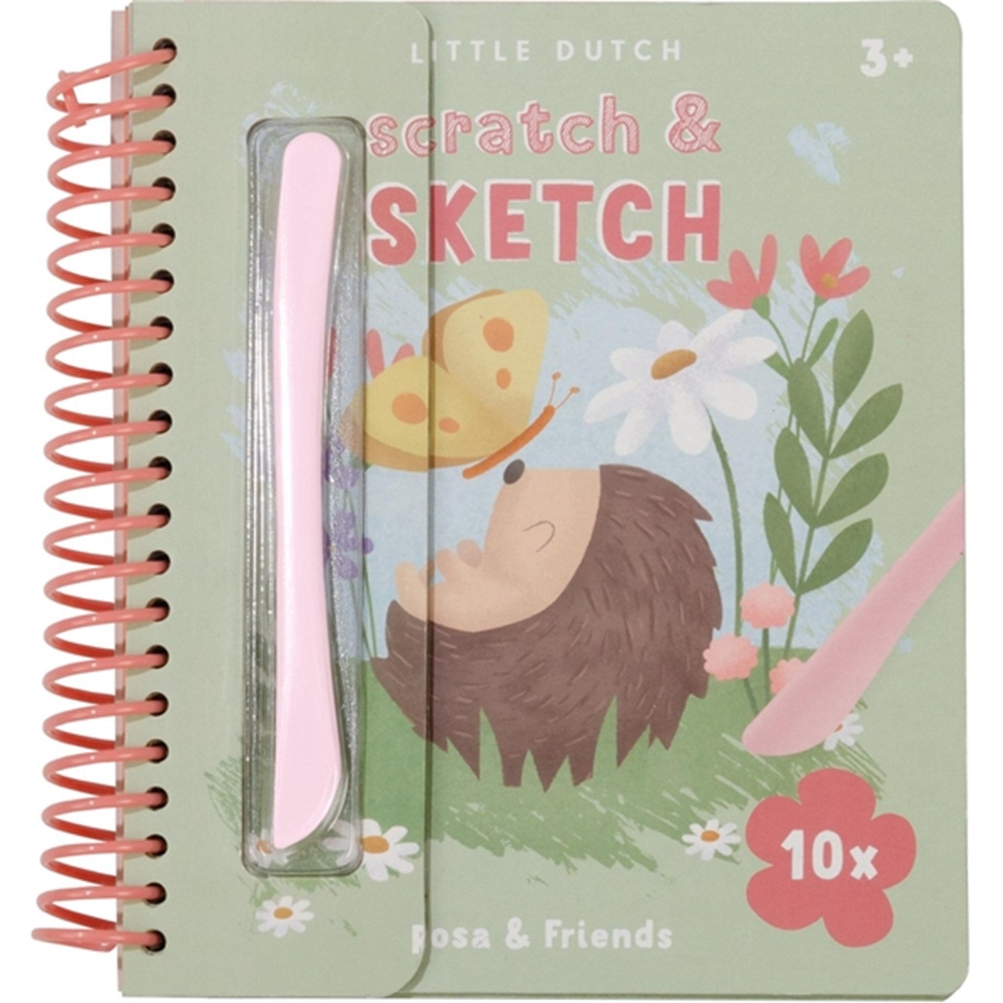 Little Dutch Rosa & Friends Scratch & Sketchbook
