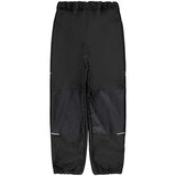 Name it Softshell Black Alfa Solid Noos Bukser