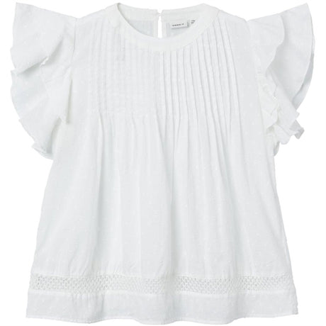 Name it Bright White Faride Topp Noos