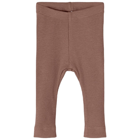 Name it Cognac Melange Kab Noos Leggings