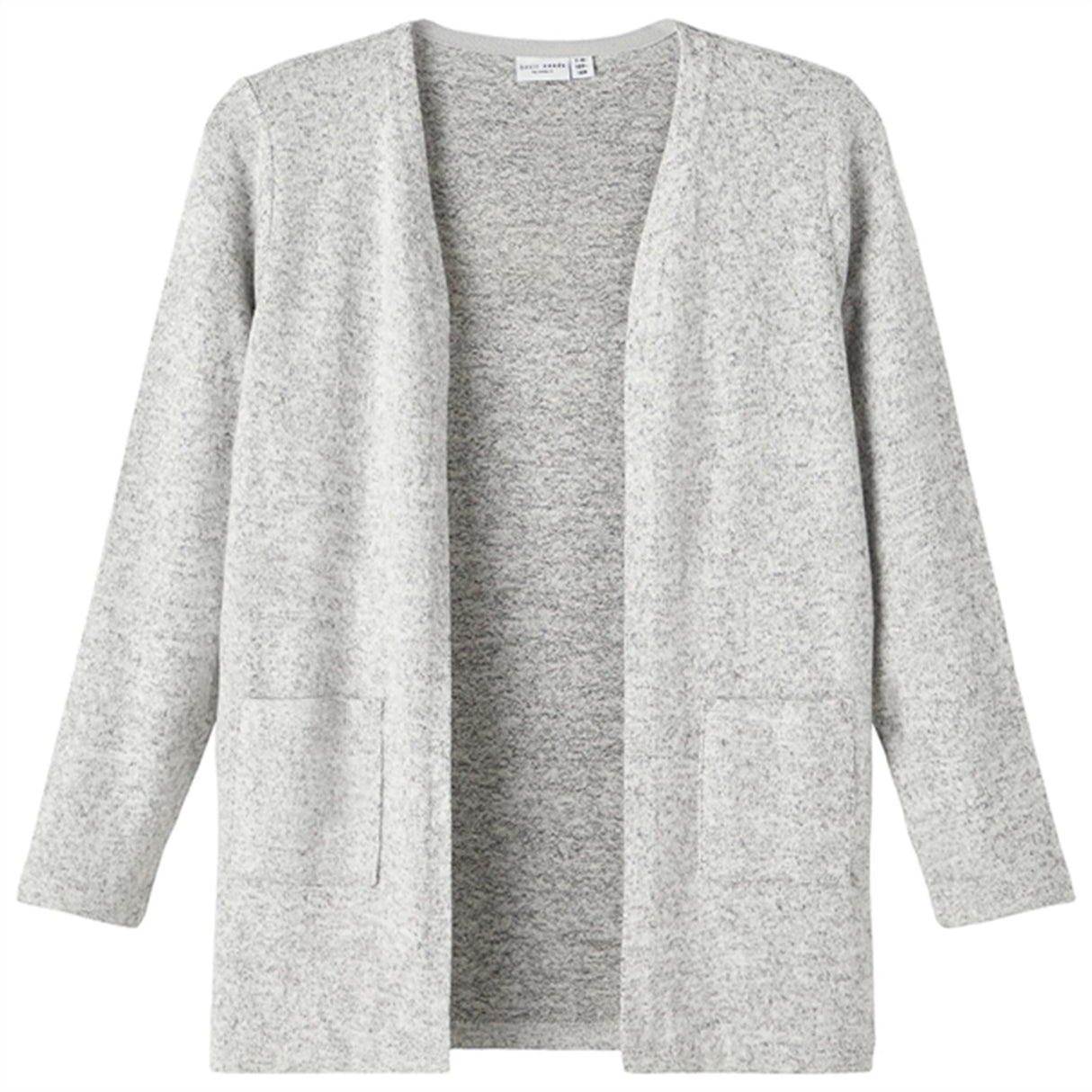 Name it Grey Melange Victi NOOS Strikk Cardigan