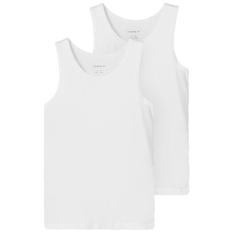 Name it Bright White 2-Pak Tank Topp Noos