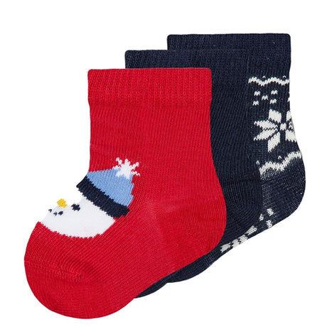 Name it Jester Red Rimmi Sokker 3-Pak