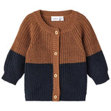 Name it Dark Sapphire Bebilly Strikk Cardigan