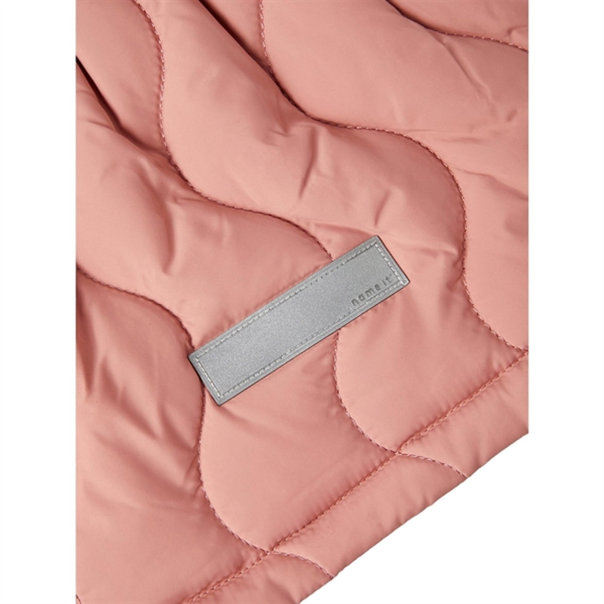 Name it Old Rose Mars Quilted Jakke 4