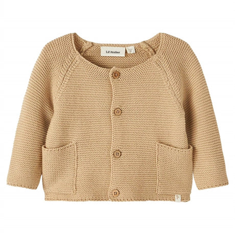 Lil' Atelier Curds & Whey Laguno Loose Strikk Cardigan