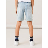 Name it Light Blue Denim Ryan Jogger Denim Shorts Noos 3