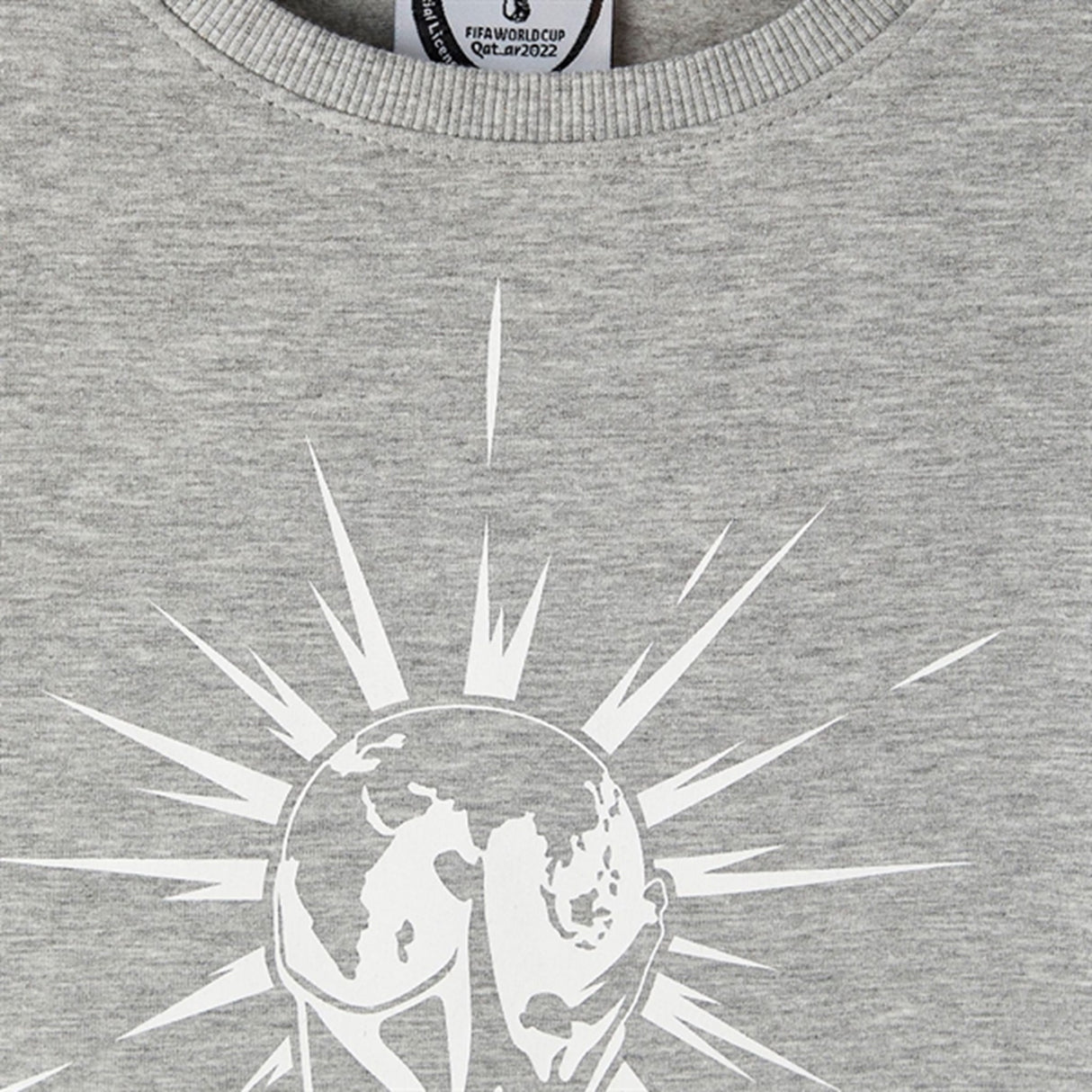 Name it Grey Melange Asger Fifa Sweatshirt 2