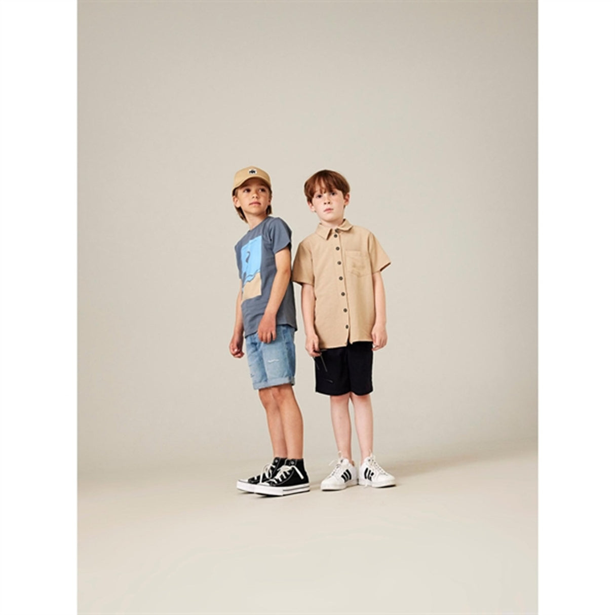 Name it Dark Sapphire Silas Slim Twill Shorts