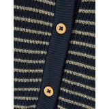 Name it Dark Sapphire Fadennis Strikk Cardigan 2