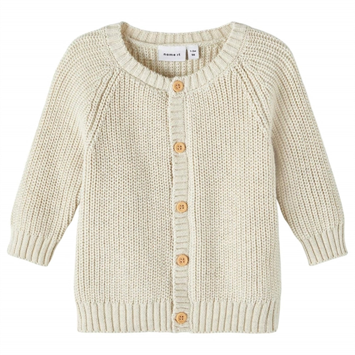 Name it Peyote Melange Delli Strikk Cardigan