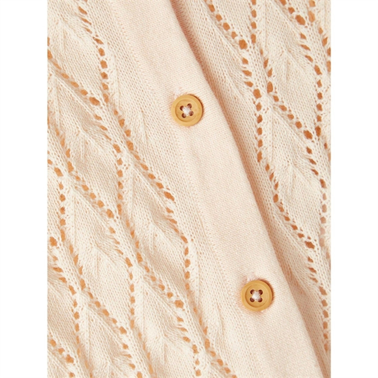 Name it Créme De Pêche Falille Strikk Cardigan 2