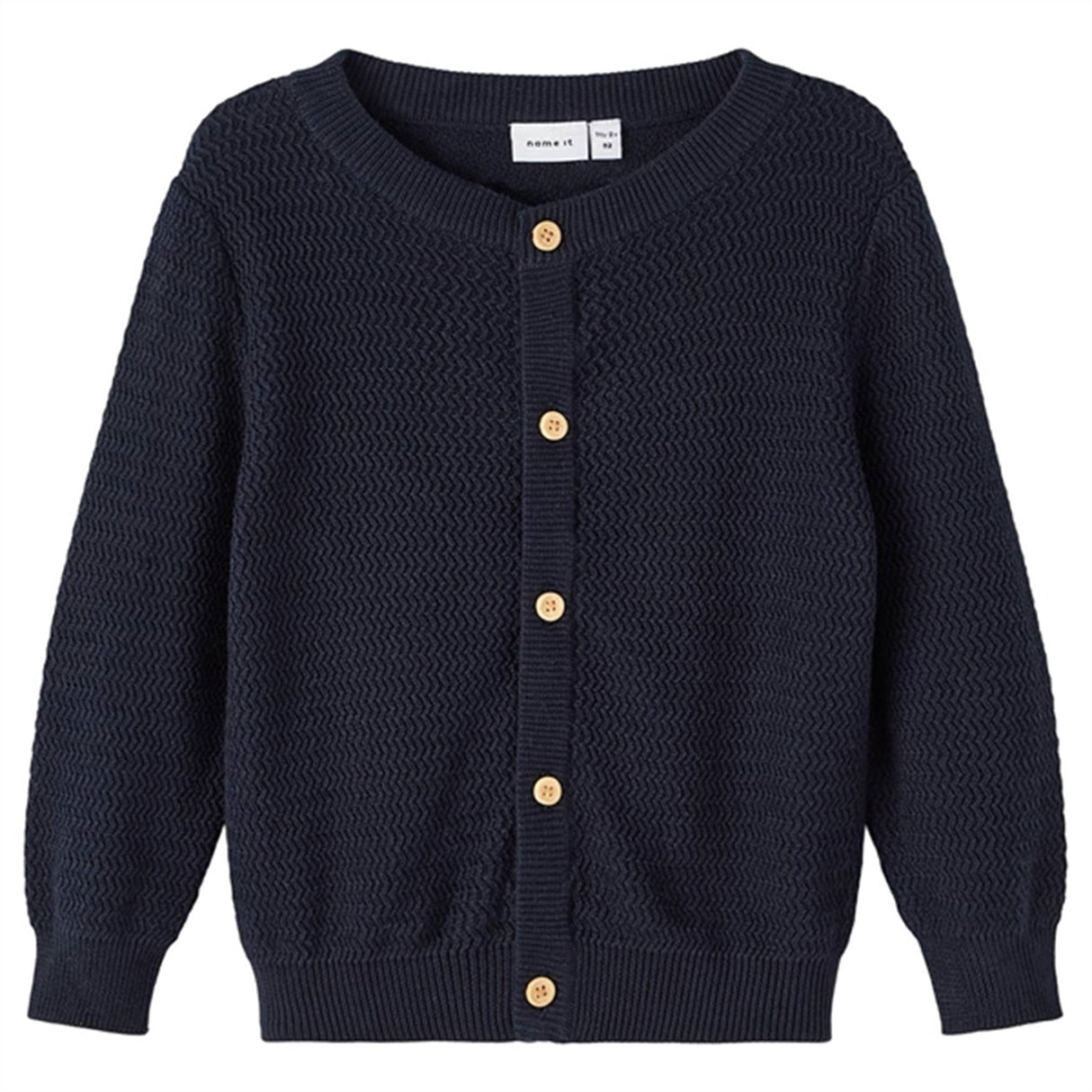 Name it Dark Sapphire Felucas Strikk Cardigan