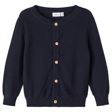 Name it Dark Sapphire Felucas Strikk Cardigan