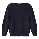 Name it Dark Sapphire Felucas Strikk Cardigan 3