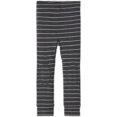 Name it Blue Graphite Stripes Wang Ull Needle Leggings Noos