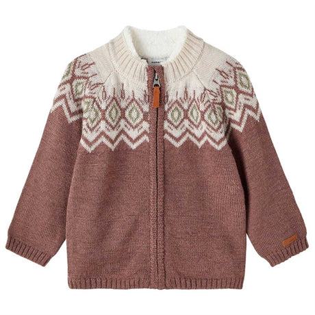 Name it Antler Wriss Ull Strikk Cardigan