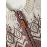 Name it Peppercorn Wriss Ull Strikk Cardigan 2