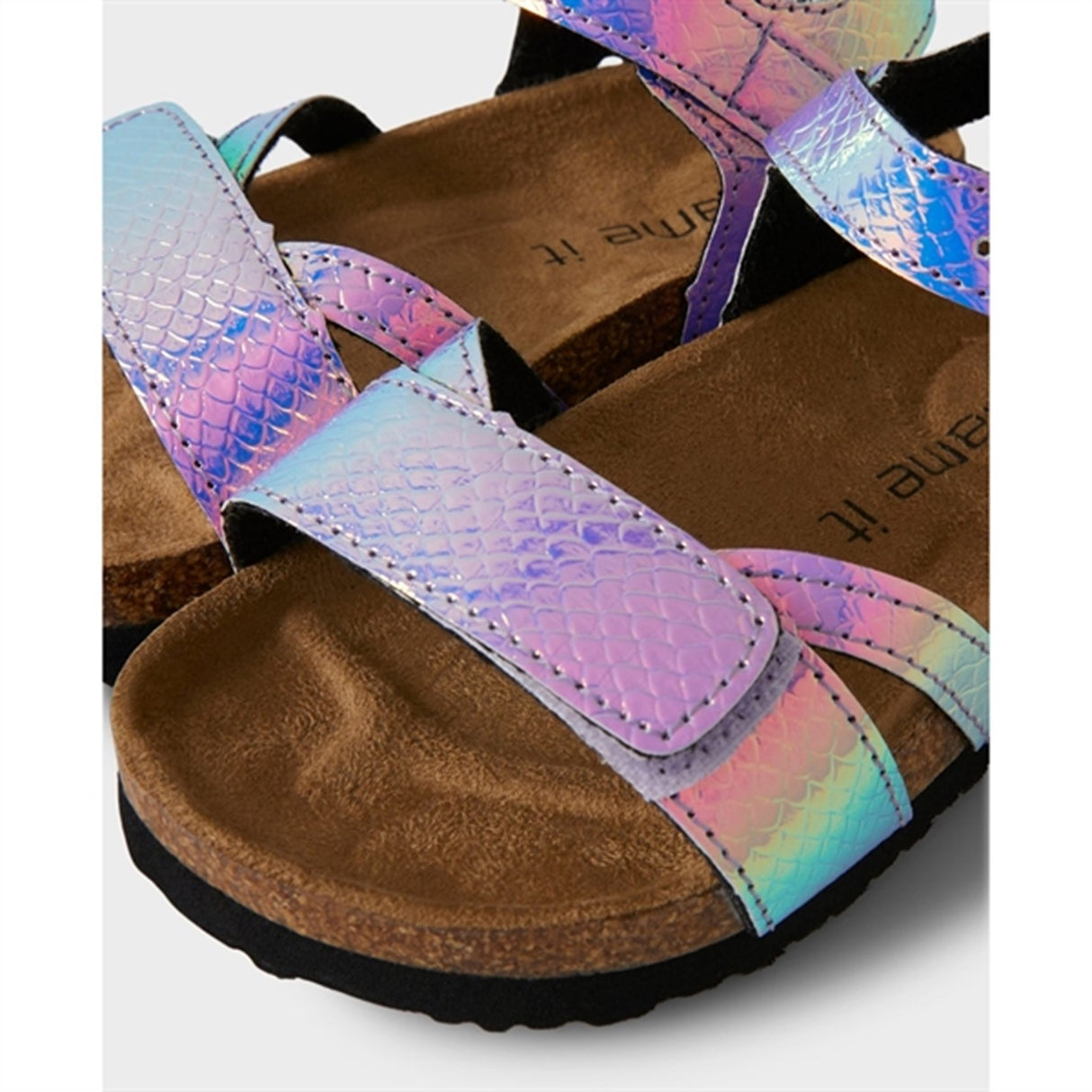 Name it Easter Egg Iridescent Fiona Sandal 2