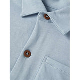 Name it Dusty Blue Folke Jersey Skjorte
