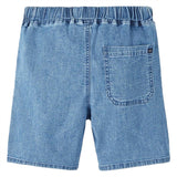 Name it Dark Blue Denim Ben Jogger Denim Shorts 3