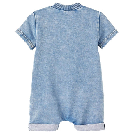 Name it Light Blue Denim Lou Denim Rompers 2