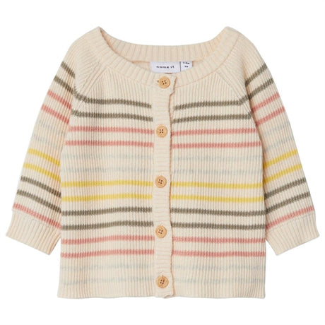 Name it Créme De Pêche Hipas Strikk Cardigan