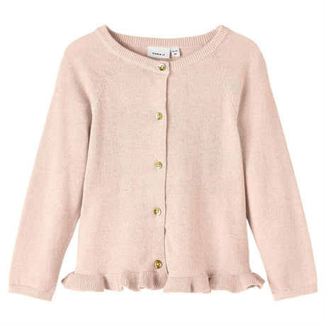 Name it Créme De Pêche Fenise Strikk Cardigan