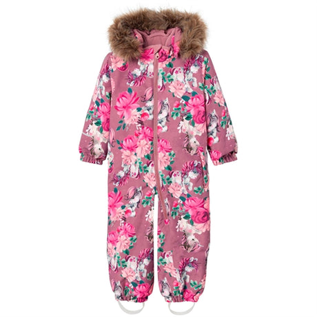 Name it Wistful Mauve Snow Dress Unicorn Dream Noos