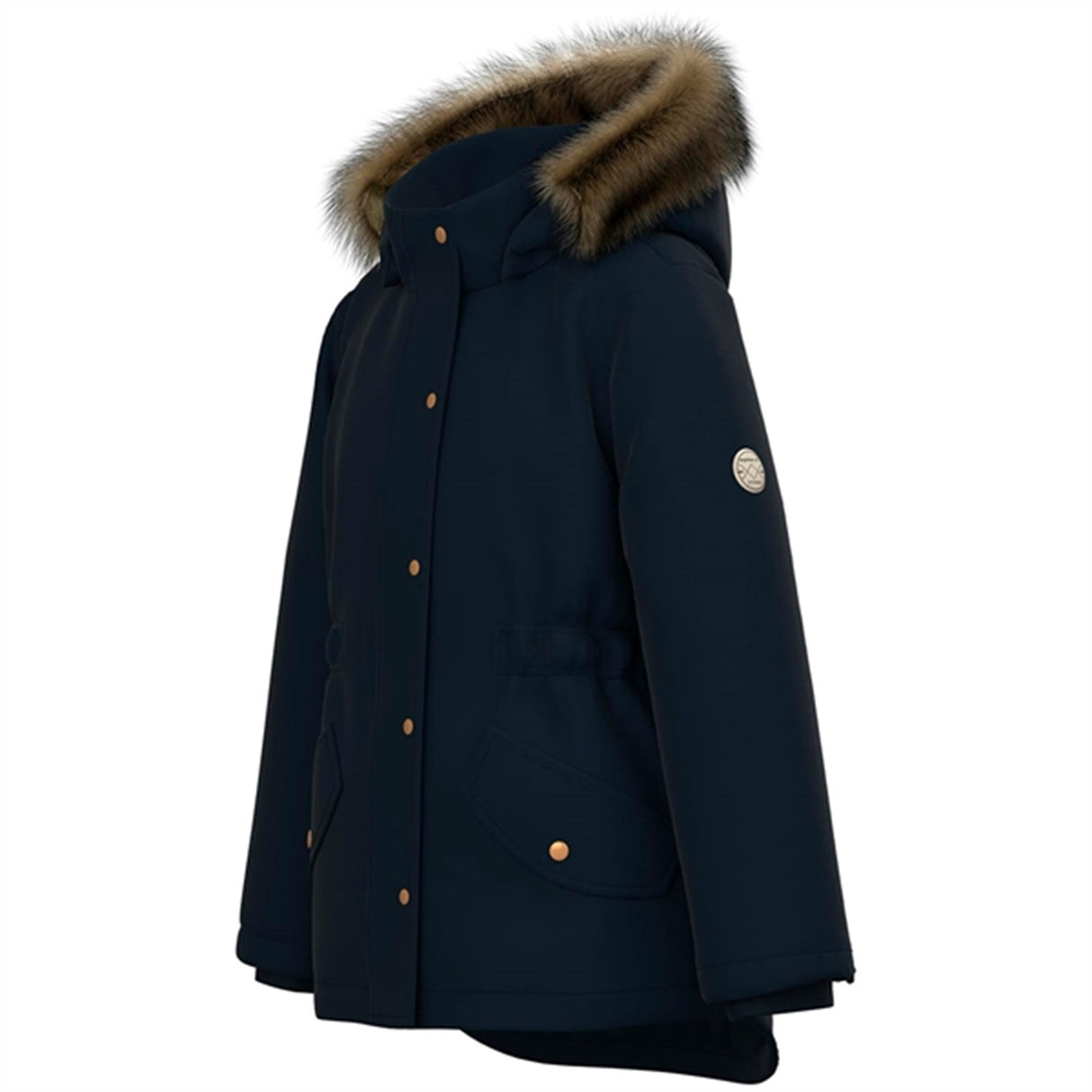 Name it Black Marlin Parka Jakke