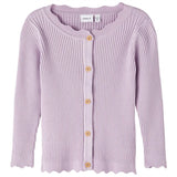 Name it Orchid Bloom Jumille Strikk Cardigan