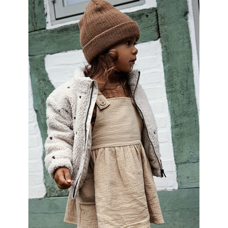 Lil'Atelier Fog Nalo Sherpa Loose Jakke 2