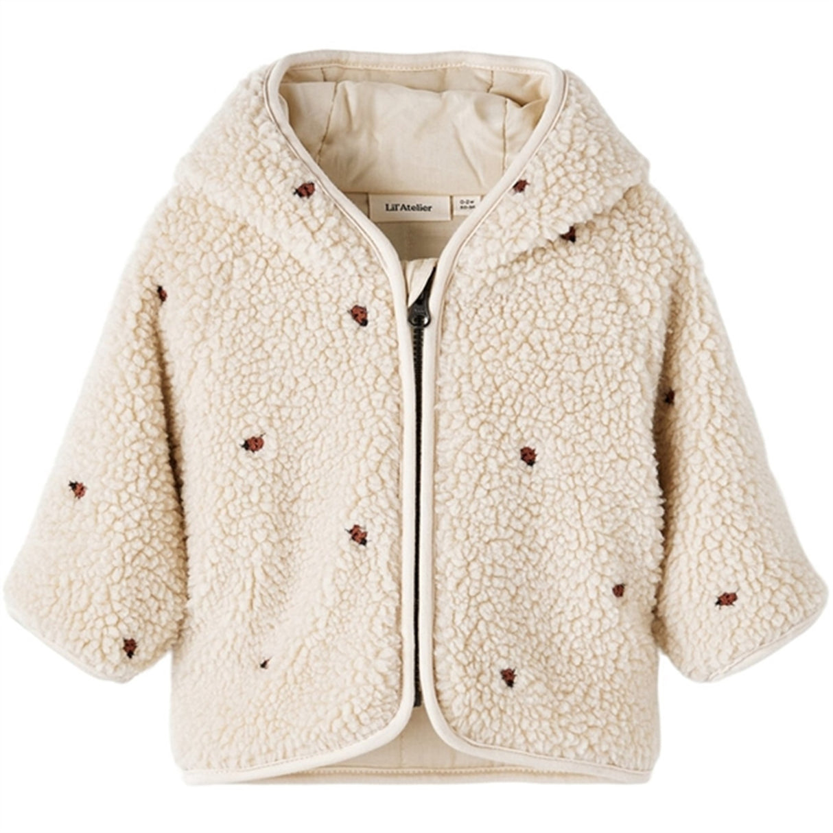 Lil'Atelier Fog Nalo Loose Sherpa Jakke