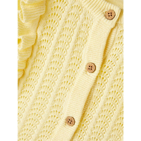 Lil'Atelier Double Cream Hija Strikk Cardigan 2