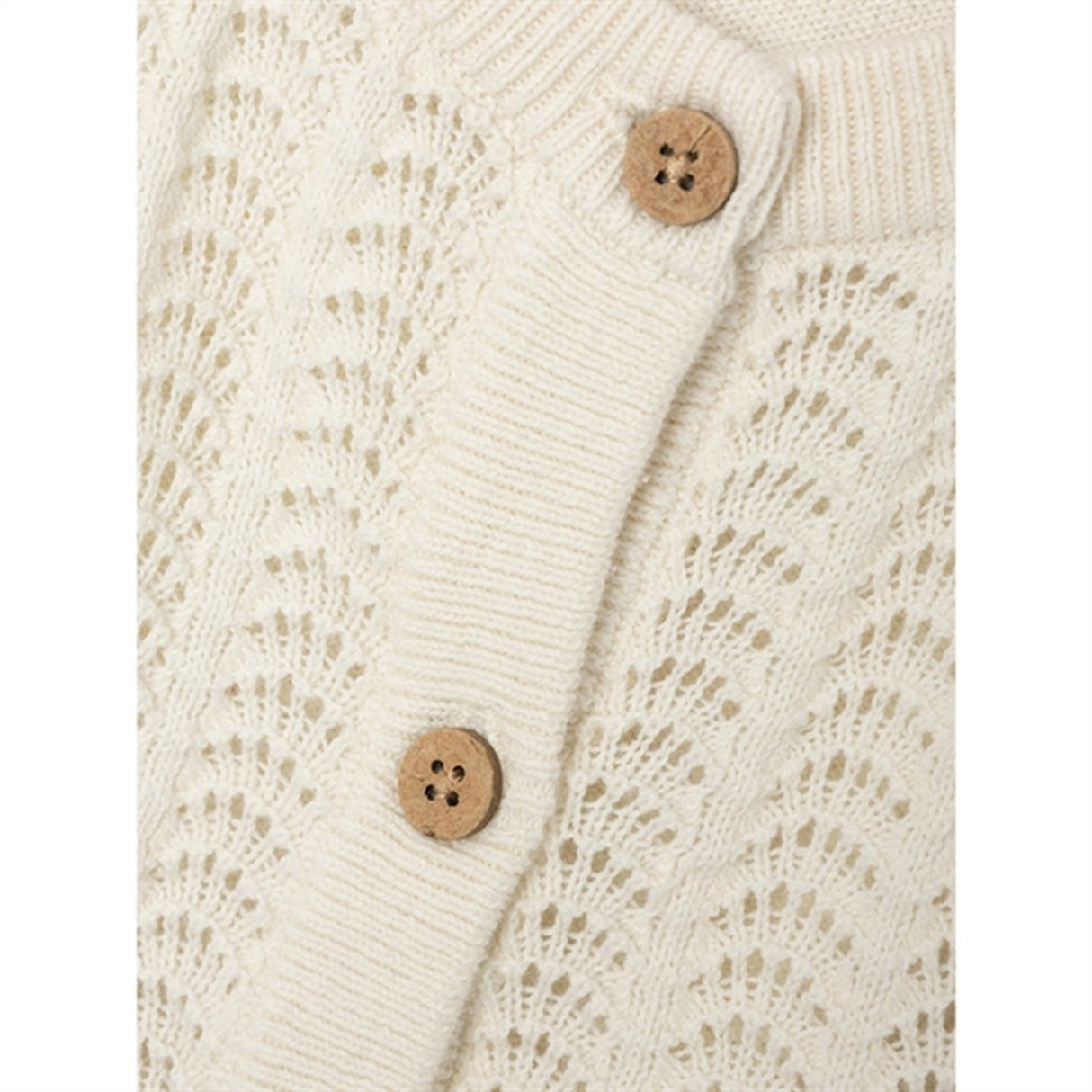 Lil'Atelier Turtledove Hija Strikk Cardigan 2