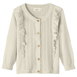 Lil'Atelier Turtledove Hija Strikk Cardigan