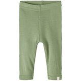 Lil'Atelier Oil Green Fable Slim Ull Leggings