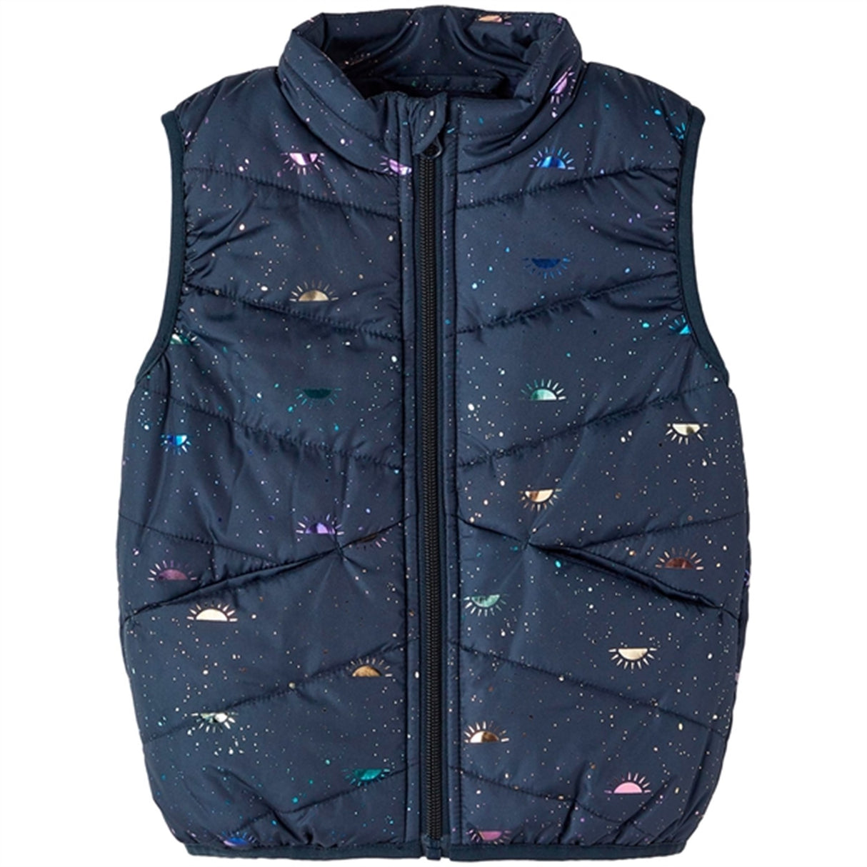 Name it Dark Sapphire Mylane Vest Foil Sun